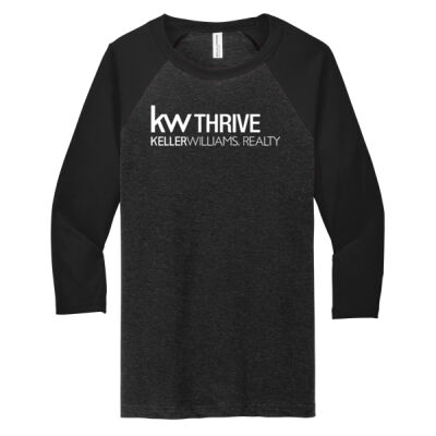 KW Thrive - Unisex 3/4 Sleeve Baseball Tee Thumbnail