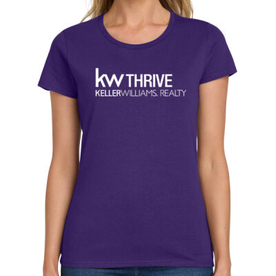 KW Thrive - Ladies Heavy Cotton 100% Cotton T Shirt Thumbnail