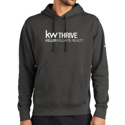 KW Thrive - Club Fleece Sleeve Swoosh Pullover Hoodie Thumbnail