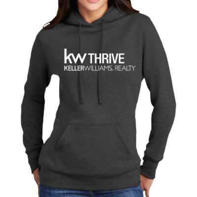 KW Thrive - Ladies Core Fleece Pullover Hooded Sweatshirt - LPC78H Thumbnail