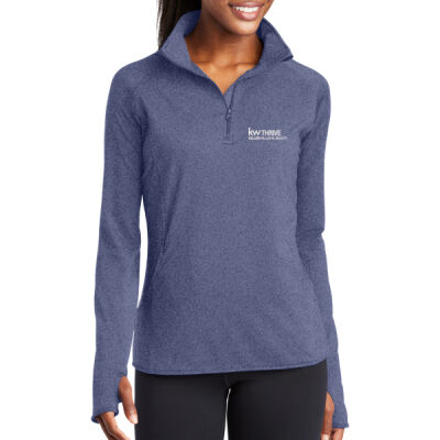 KW Thrive - Ladies Sport Wick ® Stretch 1/4 Zip Pullover Thumbnail