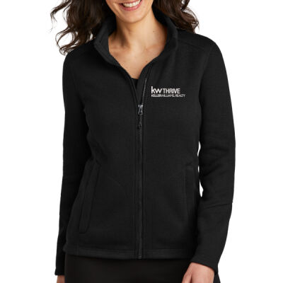 KW Thrive - Ladies Arc Sweater Fleece Jacket Thumbnail