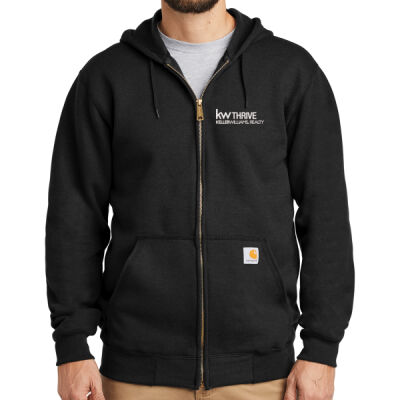 KW Thrive - Midweight Hooded Zip Front Sweatshirt Thumbnail