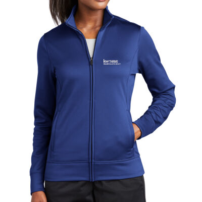 KW Thrive - Women's Sport Wick ® Fleece Full Zip Jacket Thumbnail